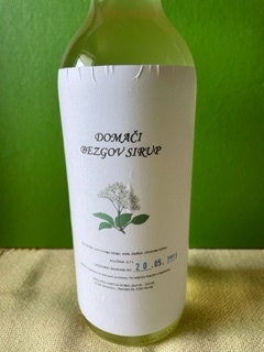 Domači bezgov sirup 0,7 l